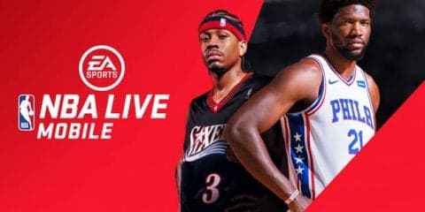 「NBA LIVE バスケットボール」がアップデート実施！現役選手とレジェンド選手を組み合わせたチームが結成可能に