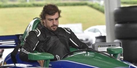 【INDYCAR】フェルナンド・アロンソがロードコースでインディカーをテスト…来季本格参戦への布石か