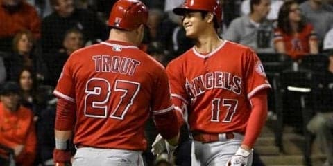 【MLB】大谷、靭帯損傷抱えながらの大活躍にトラウトも脱帽「本当に信じられないよ」