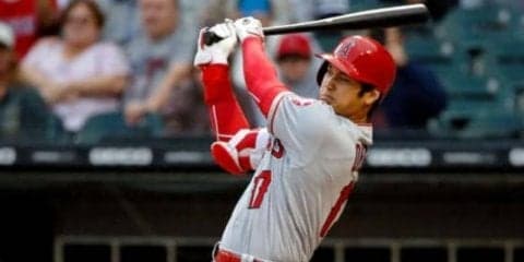 【MLB】大谷翔平「4番・DH」で6戦連続H、第1打席に右前打→今季8盗塁目→3点目ホーム
