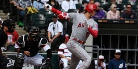 【MLB】大谷、第1打席は空振り三振　前日右脚打撲も「4番・DH」で5戦連続スタメン