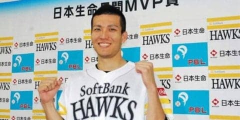 ソフトバンク千賀が8月度月間MVPを受賞「素直にうれしいです」