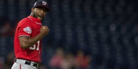 【MLB】ナショナルズ右腕が“笑撃”の大暴投　解説者も困惑「これはボークなのか？」