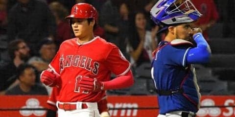 【MLB】大谷翔平の174キロ弾丸二塁打に敵地解説も感嘆「煙が噴き出るような打球」