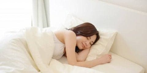 朝寝するより早寝しましょう！