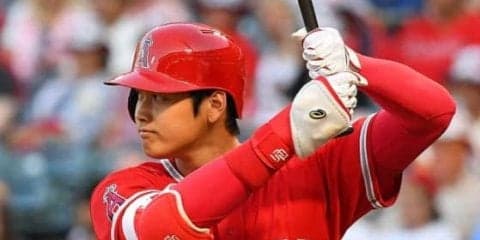 【MLB】「4番・DH」大谷翔平、初回得点機で見逃し三振　右腕リークの外角球に手が出ず