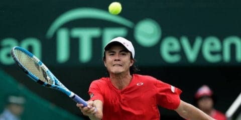 ダニエル太郎「結構ホッとしましたね」、エースが快勝でまず1勝。日本対ボスニア・ヘルツェゴビナのプレーオフ[デビスカップ]