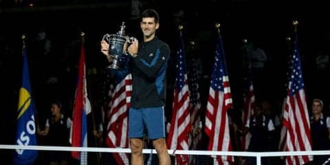 ジョコビッチが全米優勝で獲得賞金額でもフェデラー越え