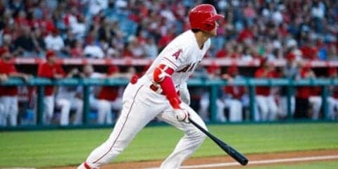 大谷翔平、20号ソロ　松井秀喜氏以来、MLB日本人2人目のシーズン20発到達