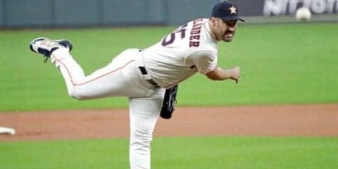 【MLB】バーランダーが今季11度目2桁奪三振　アストロズ2連勝で地区連覇までM9