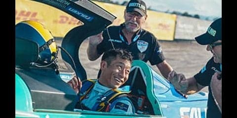 奇跡はならずも室屋義秀は笑顔。エアレース第６戦で泥沼から抜け出す