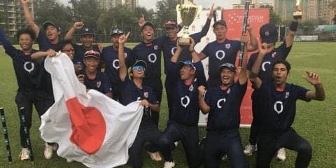 宿敵・韓国を撃破　クリケット日本代表が東アジアカップ優勝の快挙