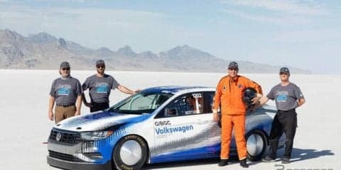 VW ジェッタ、338.15km/hの最高速記録達成…ボンネビルのリベンジ果たす