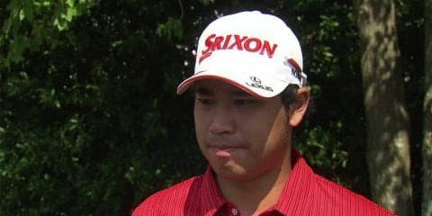 松山英樹「上位争いはまだまだ出来ると思う」初日終了後インタビュー