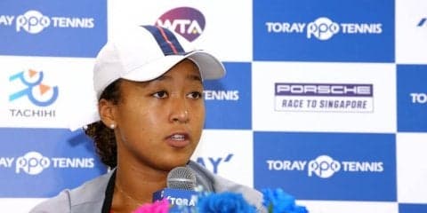 大坂なおみ、次戦は要警戒ジョルジ。「何回も番狂わせを演じてきた選手なので難しい」[東レ パン・パシフィック・オープン]