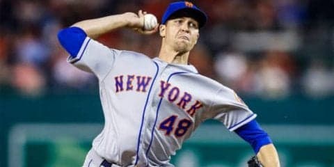 【MLB】メッツ右腕デグロムが23戦連続QSのMLB新記録　勝率5割でCY賞へ一歩前進