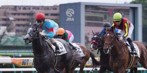 【中山5R/2歳新馬】ブラックタイド産駒 ウレキサイトがデビュー勝ち