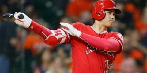 【MLB】大谷翔平「3番・DH」でスタメン　第1打席は先制好機でカーブに空振り三振