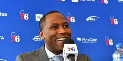 シクサーズ新GMエルトン・ブランドの胸中「優勝にはあと1ピース足りない」