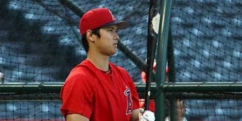 【MLB】手術決定の大谷が早出特打　二刀流の活躍を監督は改めて称賛「目を見張る」