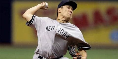 【MLB】田中将大、今季最終登板は5回途中4失点　初回3点援護もリード守れず降板