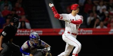 【MLB】大谷翔平「4番・DH」でスタメン　第1打席は内角変化球に空振り三振