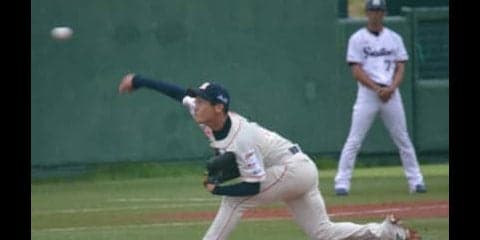 二浪→BC。ドラフト候補・安河内駿介は速球とつぶやきで存在感を放つ