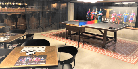 複合型卓球スペース「T4 TOKYO」がTリーグコラボカフェを限定オープン