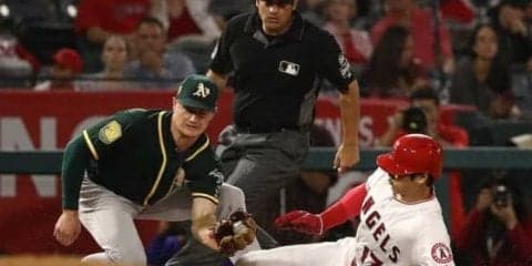 【MLB】大谷翔平、メジャー史上初の快挙達成！　シーズン20発、10登板、10盗塁の偉業