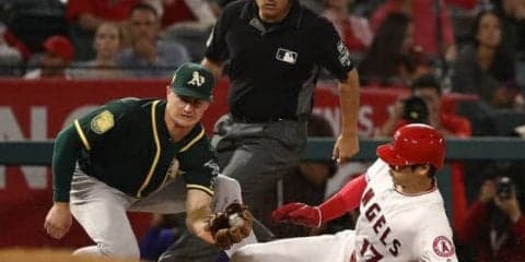 【MLB】大谷翔平、完璧三盗で今季10盗塁目　球団OBも脱帽「余裕でセーフになりました」