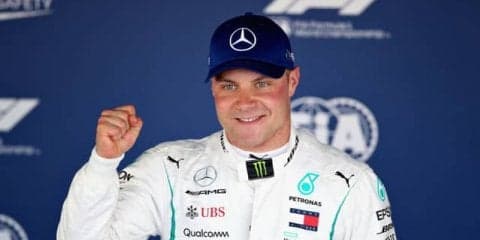 【F1 ロシアGP】ボッタスが今季2度目のポールポジションを獲得