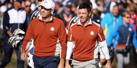 息合うプレーでポイントゲット！ガルシア＆マキロイインタビュー