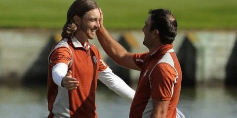 “モリウッド”がタイガーペアを撃破で無傷の4連勝 ライダーカップ2日目午後ハイライト