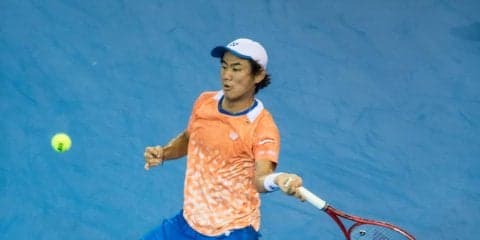 【速報】西岡が第1セットを先取。自身初のタイトルをかけた決勝[ATP250 深セン]