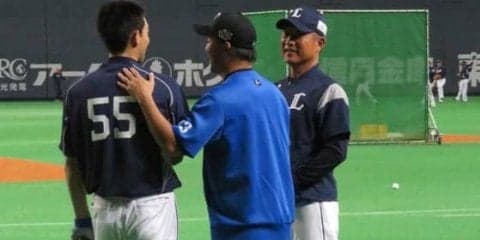 “サイレントK”ハム石井裕、ラスト登板は左飛　栗山監督拍手、中田と抱擁