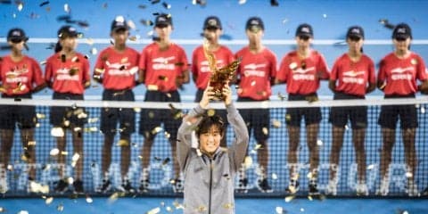 【速報】西岡がツアー初優勝。日本人男子5人目の快挙[ATP250 深セン]