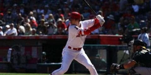 【MLB】大谷翔平、初回は左飛　今季最終戦「3番・DH」、自己新23号は飛び出すか