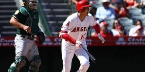 【MLB】大谷翔平、今季最終戦の9回に鮮やか中前打　2戦ぶりヒット→快足飛ばし生還