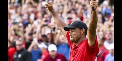 タイガー・ウッズが歴史的復活。スタッツが示す勝因は意外とコンサバ