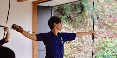 【弓道部男子】　京橘大に敗北しリーグ戦３つ目の黒星