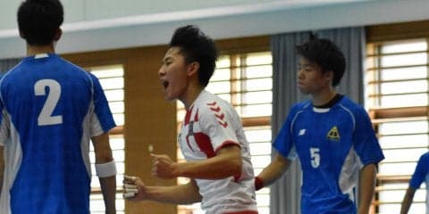 【ハンドボール部男子】　神国大に勝利し、リーグ戦５勝目！