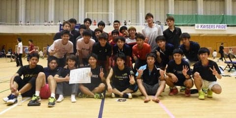 【バドミントン部男子】立命大撃破し、準優勝！