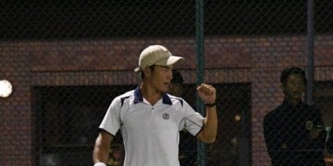 【庭球部男子】 近大に３－６で敗れ、王座出場逃す