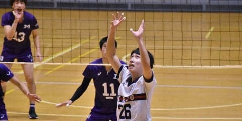 【バレーボール】ミスで失速、初勝利はリーグ後半戦へ持ち越し　vs明大／秋季関東大学男子１部バレーボールリーグ戦