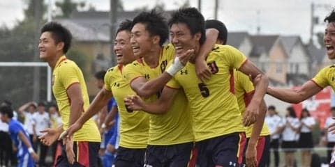 【ソッカー（男子）】前期大敗の相手にリベンジ達成！ ２戦連続４発で勝ち点３を獲得 第１３節 ｖｓ東海大