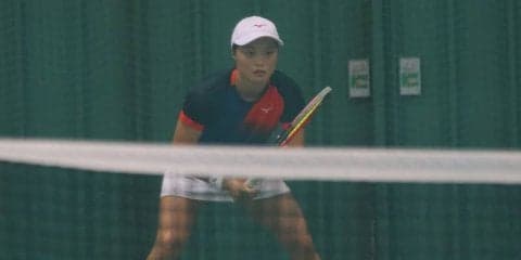 【テニス（女子）】明暗分かれるシングルス　押野、向井、末野が３Ｒ進出へ／全日本学生テニス選手権大会４日目