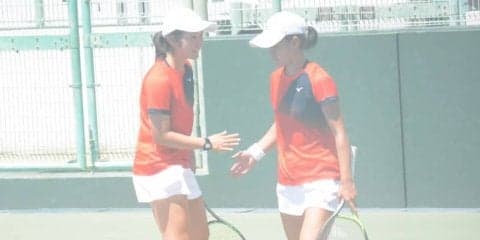 【テニス（女子）】西田・城間がまさかの敗戦　押野、平田は３Ｒ突破！／全日本学生テニス選手権大会５日目