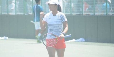 【テニス（女子）】ルーキー平田が４回戦突破！　主将・押野はベスト16に沈む／全日本学生テニス選手権６日目