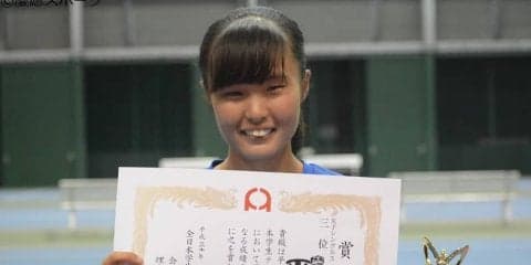 【テニス（女子）】ルーキー平田、ベスト４に輝く大健闘！／全日本学生テニス選手権大会８日目