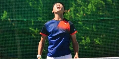 【テニス（男子）】単複共に相手を圧倒し８－１で快勝！／関東学生テニスリーグ　中大戦